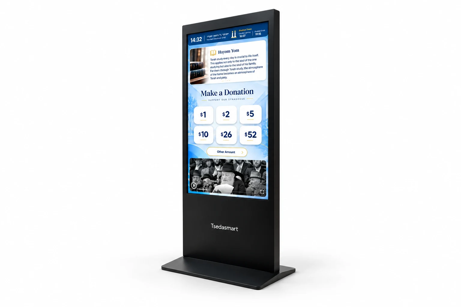 Tsedasmart Totem · On its stand